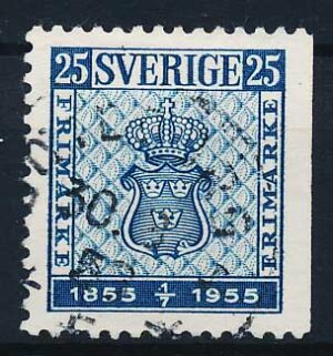 Sverige AFA 408Ch Stemplet