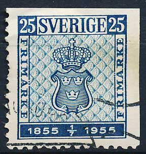 Sverige AFA 408Dho Stemplet
