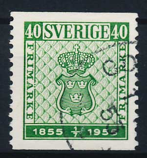 Sverige AFA 409 Stemplet