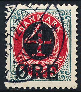 Danmark AFA 40B Stemplet