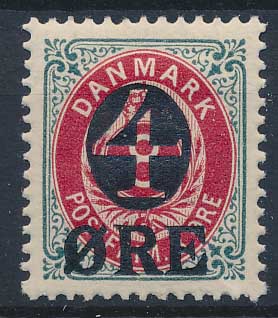 Danmark AFA 40B Ubrugt