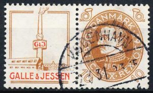Danmark Reklamemærker 41 Stemplet