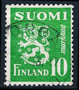 Finland AFA 410 Stemplet