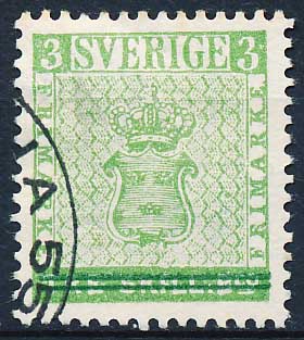 Sverige AFA 412 Stemplet