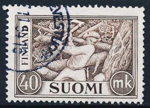 Finland AFA 413 Stemplet