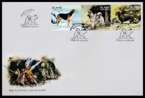 Åland FDC AFA 413-415