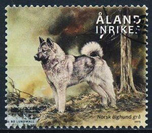 Åland AFA 414 Stemplet