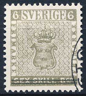 Sverige AFA 414 Stemplet