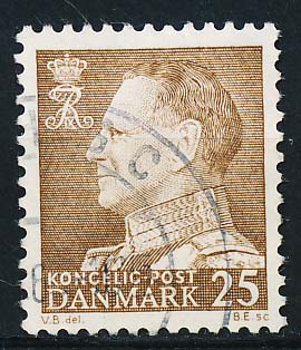 Danmark AFA 0414 Stemplet