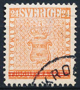 Sverige AFA 416 Stemplet
