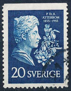 Sverige AFA 417Co Stemplet