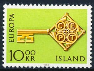 Island AFA 419 Postfrisk