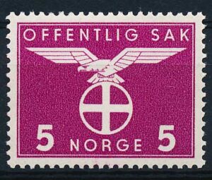 Norge Tjenestemærker AFA 041 Postfrisk