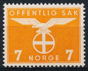 Norge Tjenestemærker AFA 042 Postfrisk