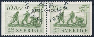Sverige AFA 424Cv+424Ch Stemplet