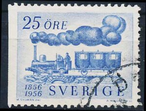 Sverige AFA 425Cv Stemplet