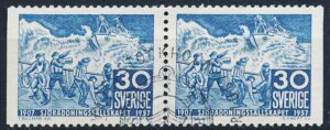 Sverige AFA 427Cv+427Ch Stemplet
