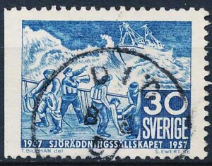Sverige AFA 427Cv Stemplet