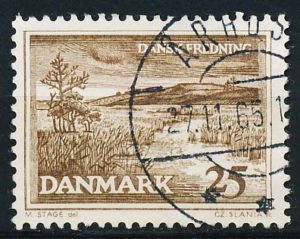 Danmark AFA 0428F Stemplet