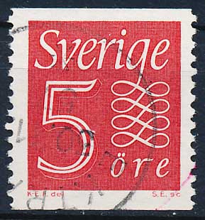 Sverige AFA 429 Stemplet