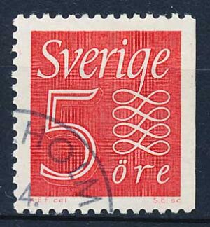 Sverige AFA 429Ch Stemplet