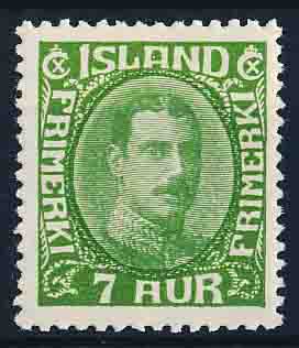 Island AFA 160 Postfrisk
