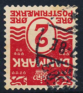 Danmark AFA 43ov Stemplet