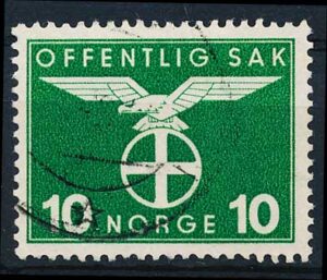 Norge Tjenestemærker AFA 043 Stemplet