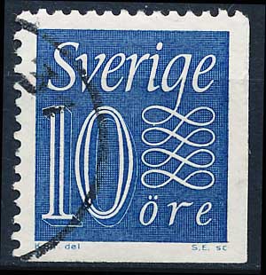 Sverige AFA 430Dhn Stemplet