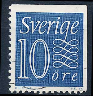 Sverige AFA 430Dho Stemplet