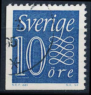 Sverige AFA 430Dvn Stemplet