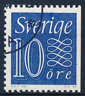 Sverige AFA 430Ch Stemplet
