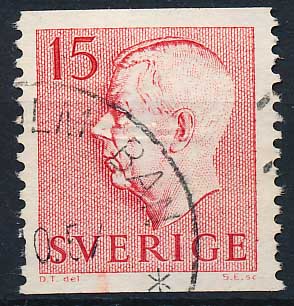 Sverige AFA 431 Stemplet