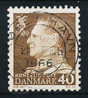 Danmark AFA 0431F Stemplet