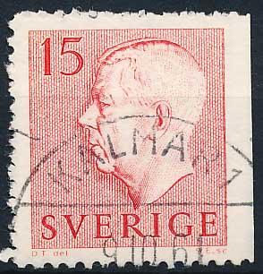 Sverige AFA 431Ch Stemplet