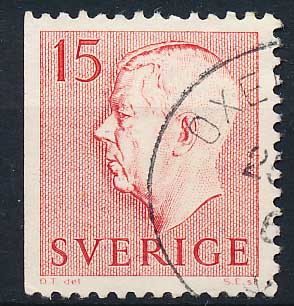 Sverige AFA 431Cv Stemplet