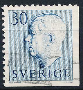 Sverige AFA 433Dhn Stemplet