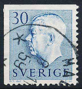 Sverige AFA 433Dvo Stemplet