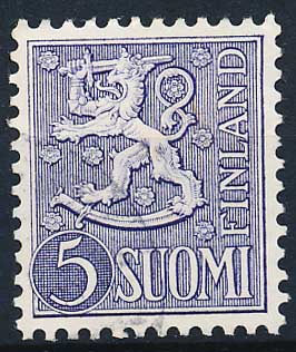 Finland AFA 435 Stemplet