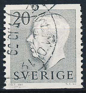 Sverige AFA 437 Stemplet