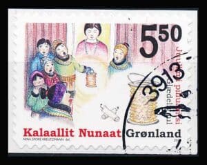 Grønland AFA 438E Stemplet