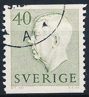 Sverige AFA 439 Stemplet