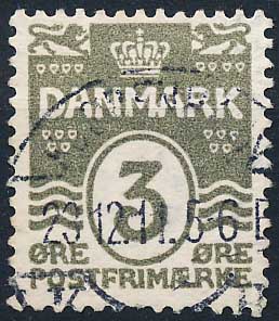 Danmark AFA 44x Stemplet