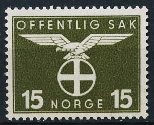 Norge Tjenestemærker AFA 044 Postfrisk