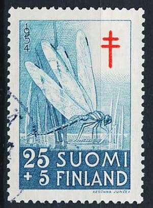Finland AFA 443 Stemplet