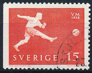 Sverige AFA 444Cv Stemplet