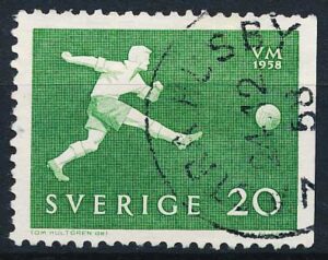 Sverige AFA 445Ch Stemplet