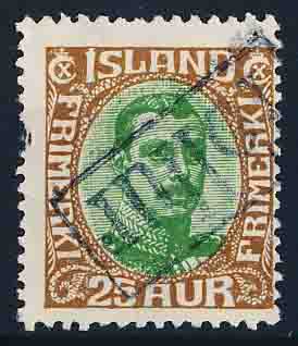 Island AFA 162 TULLER Stemplet