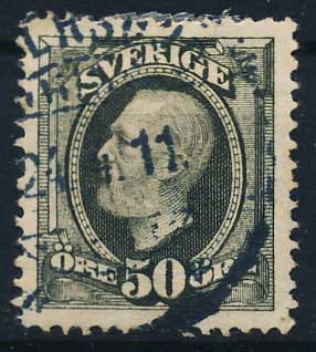Sverige AFA 045 Stemplet