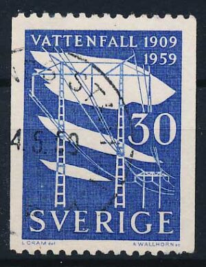 Sverige AFA 452 Stemplet